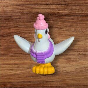 Paw Patrol Chickaletta Figure Mini Topers Beanie Scarf Bird PVC Topper Rescue‎
